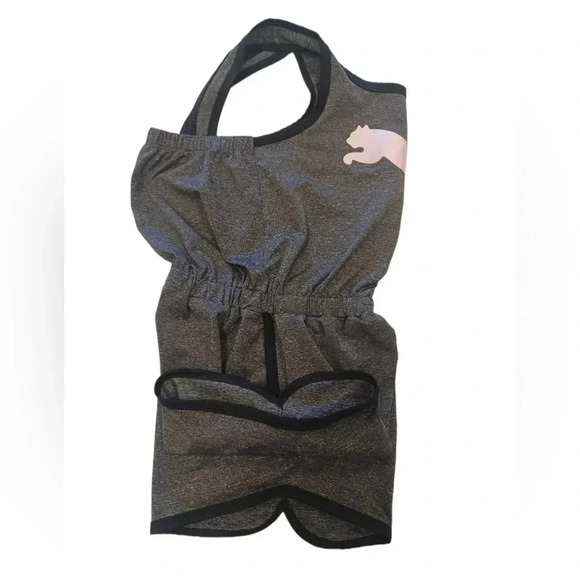 Puma Pink Romper Grey Pink Sleeveless Size P/S - Picture 3 of 6